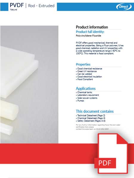 PVDF Rod Data Sheet